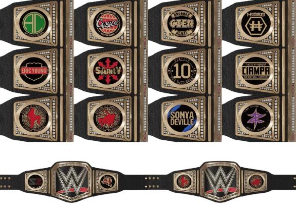 Championship belt hot side plates