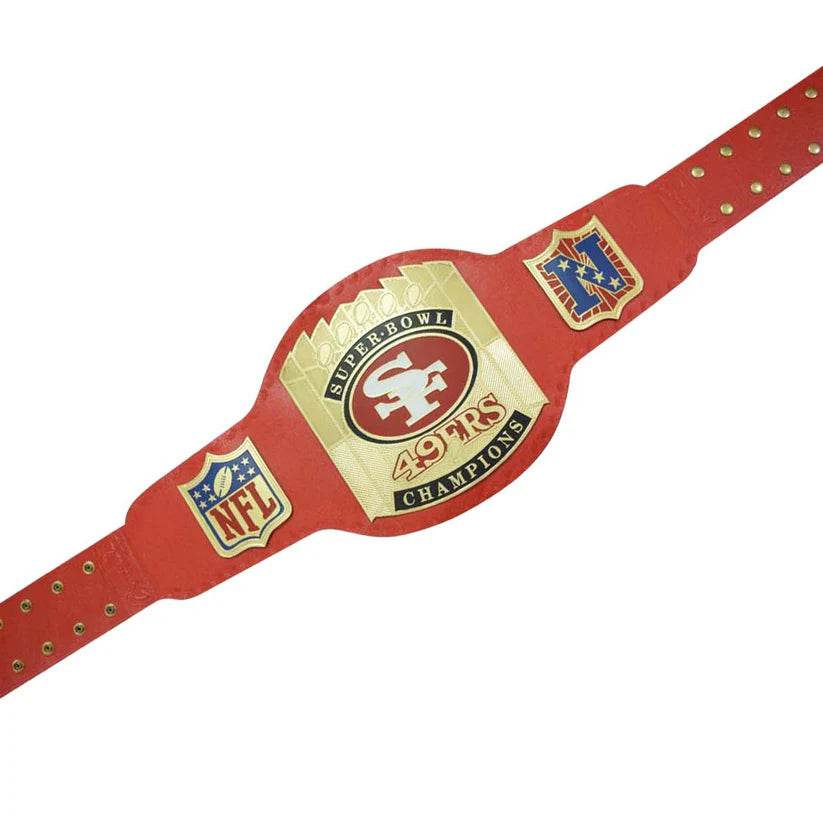 49ers San Francisco Championship Replica Title Belt Championship Belt WWF Belt
