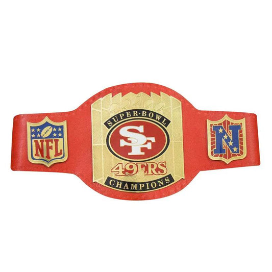 49ers San Francisco Championship Replica Title Belt Championship Belt WWF Belt
