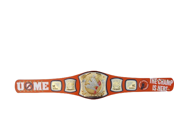 WWE John Cena Signature Series Orange Spinner Championship Belt Championship Belt WWF Belt