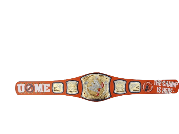 WWE John Cena Signature Series Orange Spinner Championship Belt Championship Belt WWF Belt