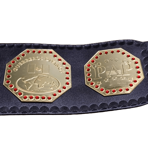 AAA Mega Campeon Mexico Wrestling Championship Replica Title Championship Belt WWF Belt