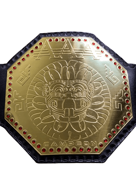 AAA Mega Campeon Mexico Wrestling Championship Replica Title Championship Belt WWF Belt