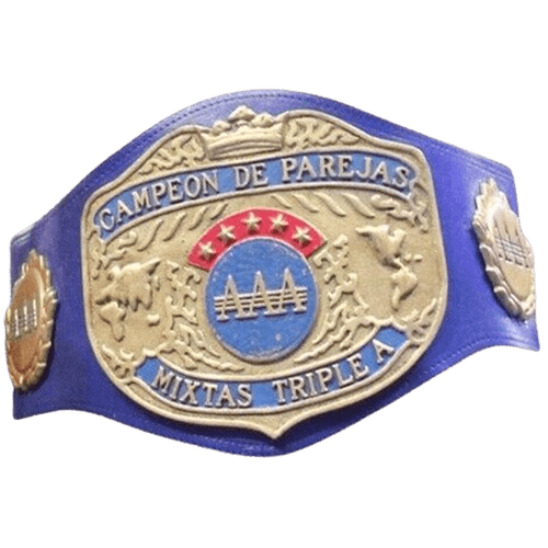 AAA Campion De Parejas Mixtas Triple A Championship Belt Championship Belt WWF Belt