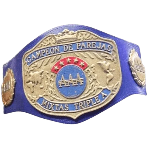 AAA Campion De Parejas Mixtas Triple A Championship Belt Championship Belt WWF Belt