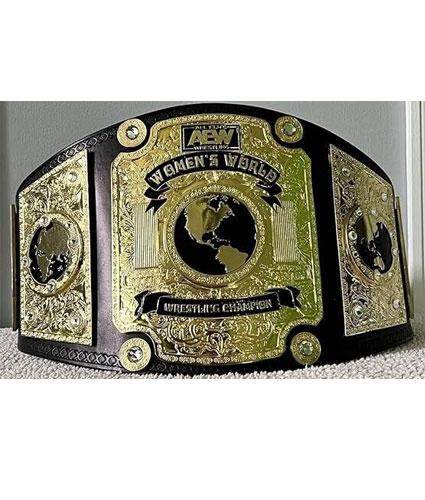 Aew Women’s World Championship Title Belt Replica Championship Belt WWF Belt
