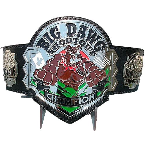 Big Dawg Shoot Out Championship Belt