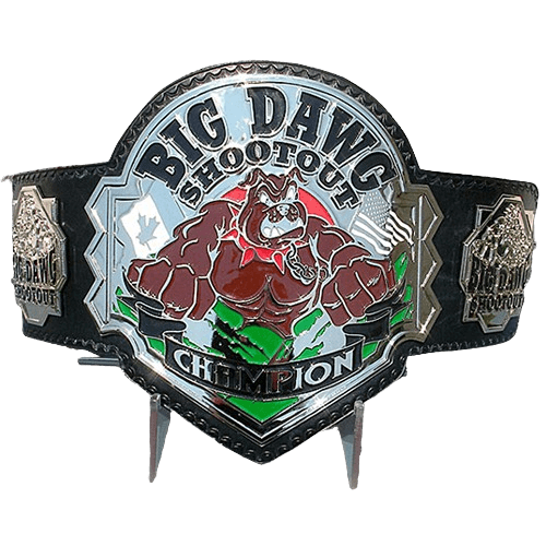 Big Dawg Shoot Out Championship Belt Championship Belt WWF Belt