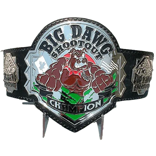 Big Dawg Shoot Out Championship Belt Championship Belt WWF Belt