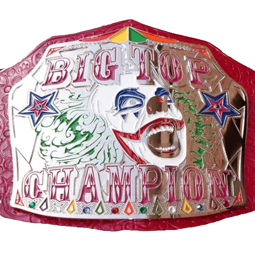 Big Top the Evil Clown Championship Adult Size belt Championship Belt WWF Belt