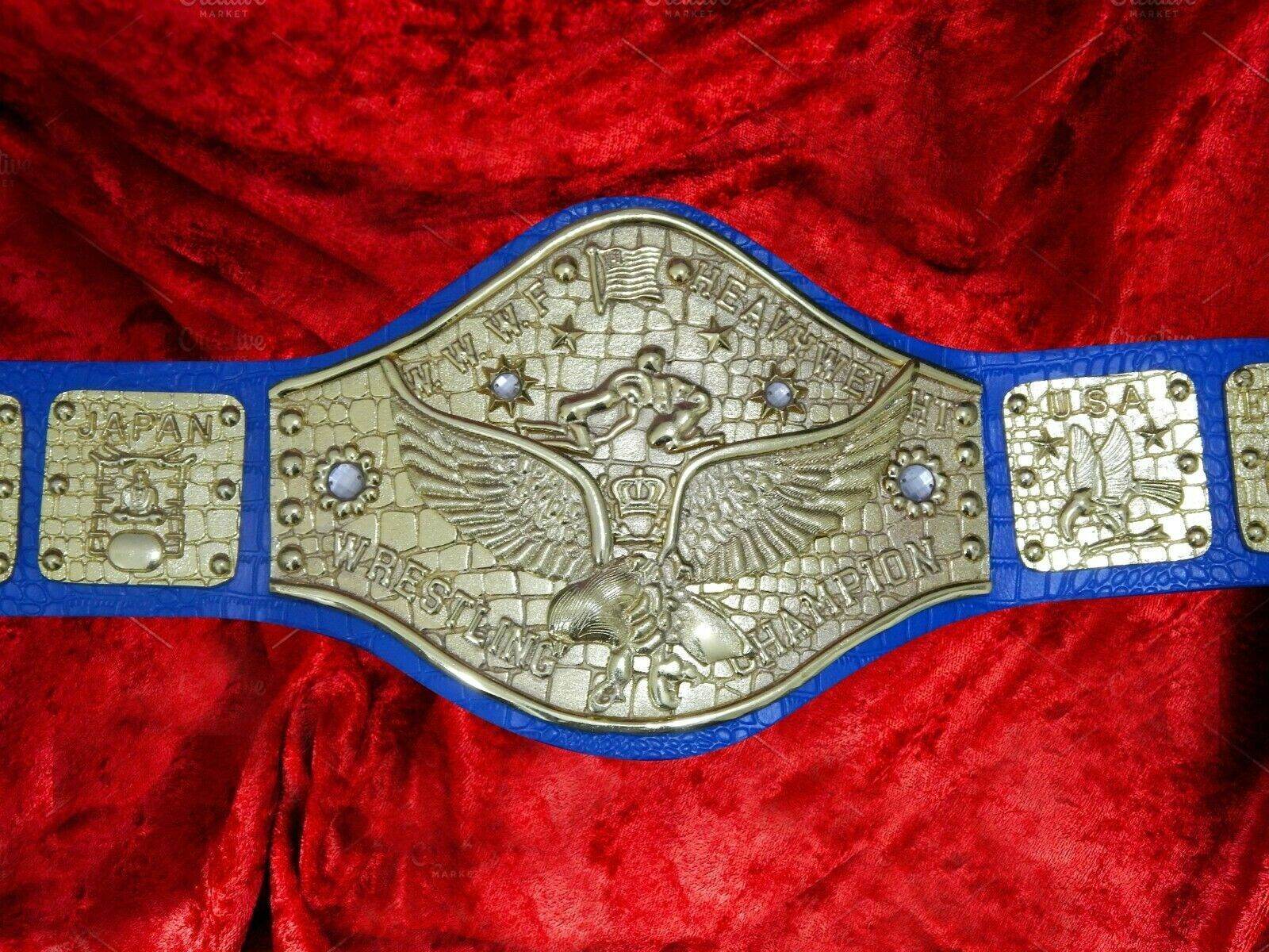 Bob Backlund WWWF Heavyweight Title Championship Belt Championship Belt WWF Belt