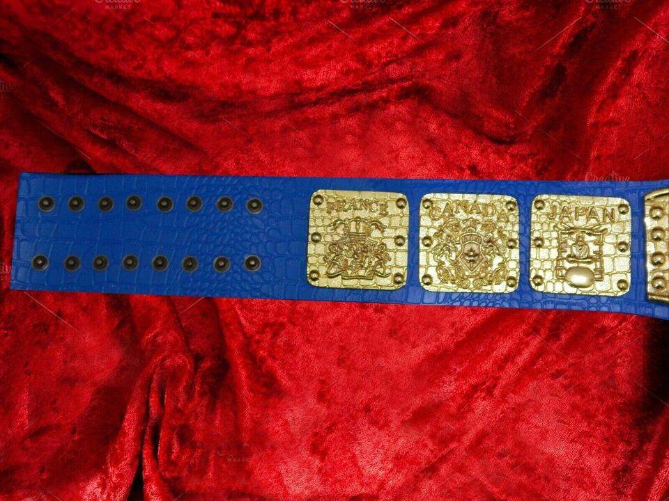 Bob Backlund WWWF Heavyweight Title Championship Belt Championship Belt WWF Belt