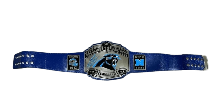 Carolina Panthers NFL Super Bowl Championship Title Belt Championship Belt WWF Belt