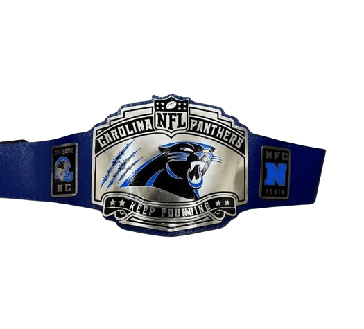 Carolina Panthers NFL Super Bowl Championship Title Belt Championship Belt WWF Belt