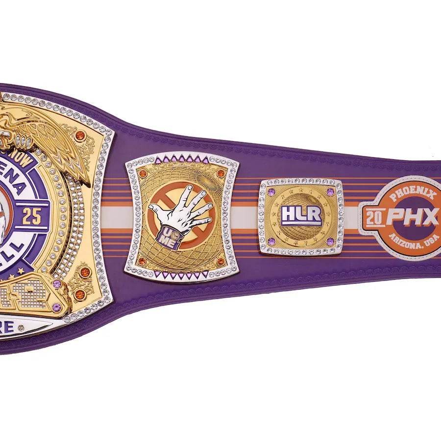 WWE John Cena Farewell Tour 2025 Phoenix Spinner Championship Belt Championship Belt WWF Belt