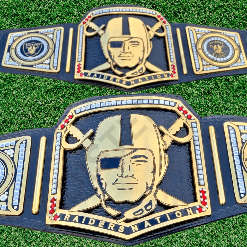 Championship Belt Raiders Nation Wrestling Tittle Belt 4mm Brass Championship Belt WWF Belt