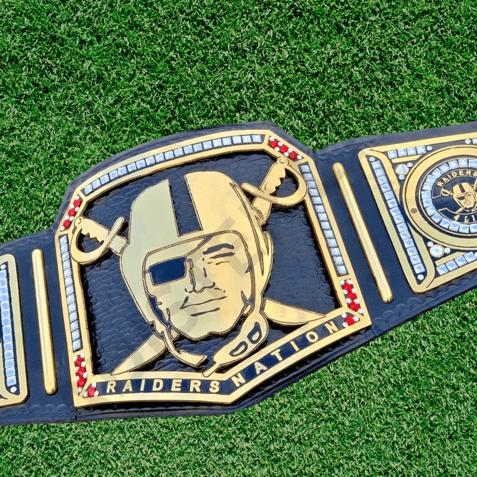Championship Belt Raiders Nation Wrestling Tittle Belt 4mm Brass Championship Belt WWF Belt