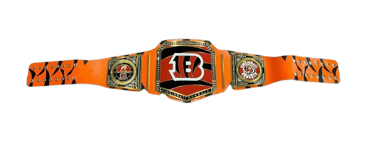 Cincinnati Bengals NFL Super Bowl Football Championship Belt Championship Belt WWF Belt