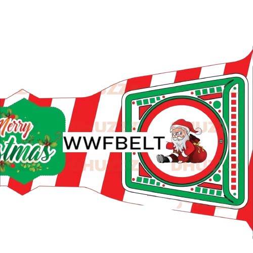Custom WWE Happy Christmas Champion Replica Title Belt Championship Belt WWF Belt