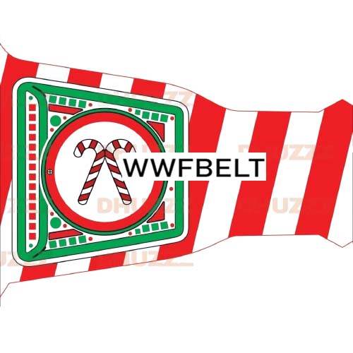 Custom WWE Happy Christmas Champion Replica Title Belt Championship Belt WWF Belt