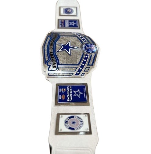 DALLAS COWBOYS NFL Championship Wrestling Belt 2mm Brass Adult Size