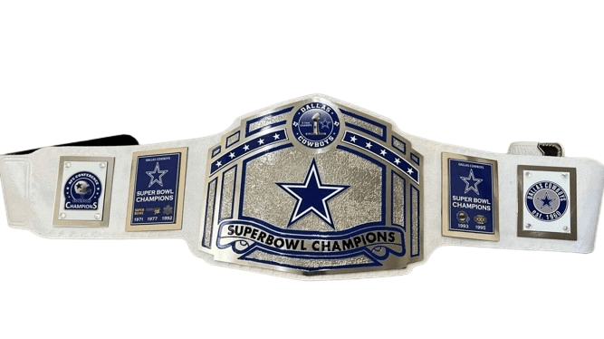 DALLAS COWBOYS NFL Championship Title Belt 2mm Championship Belt WWF Belt