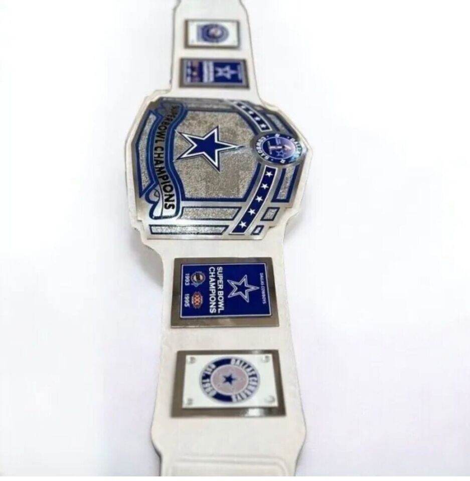 Dallas Cowboys Superbowl Champions Title Belt Championship Belt WWF Belt