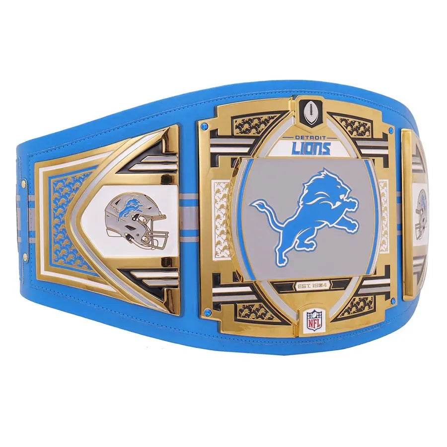 Detroit Lions WWE Legacy Title Belt Championship Belt WWF Belt