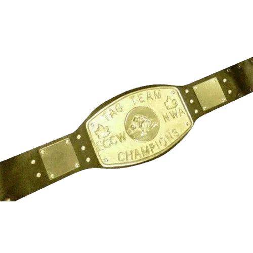 NWA Elite Canadian Tag Team Wrestling Championship Belt Championship Belt WWF Belt