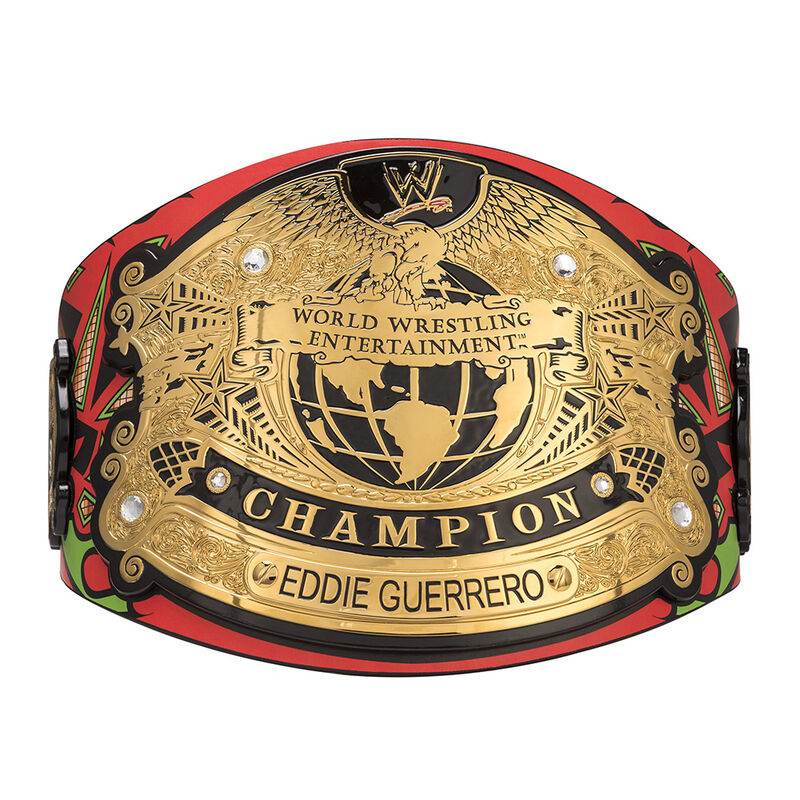 Eddie Guerrero Signature Series Title Belt Championship Belt WWF Belt