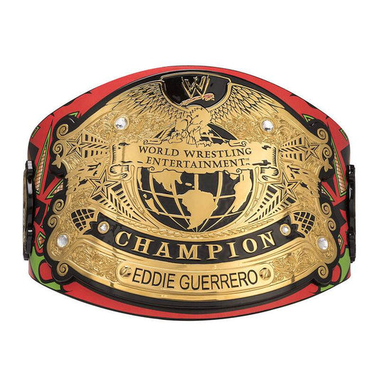 Eddie Guerrero Signature Series Title Belt Championship Belt WWF Belt