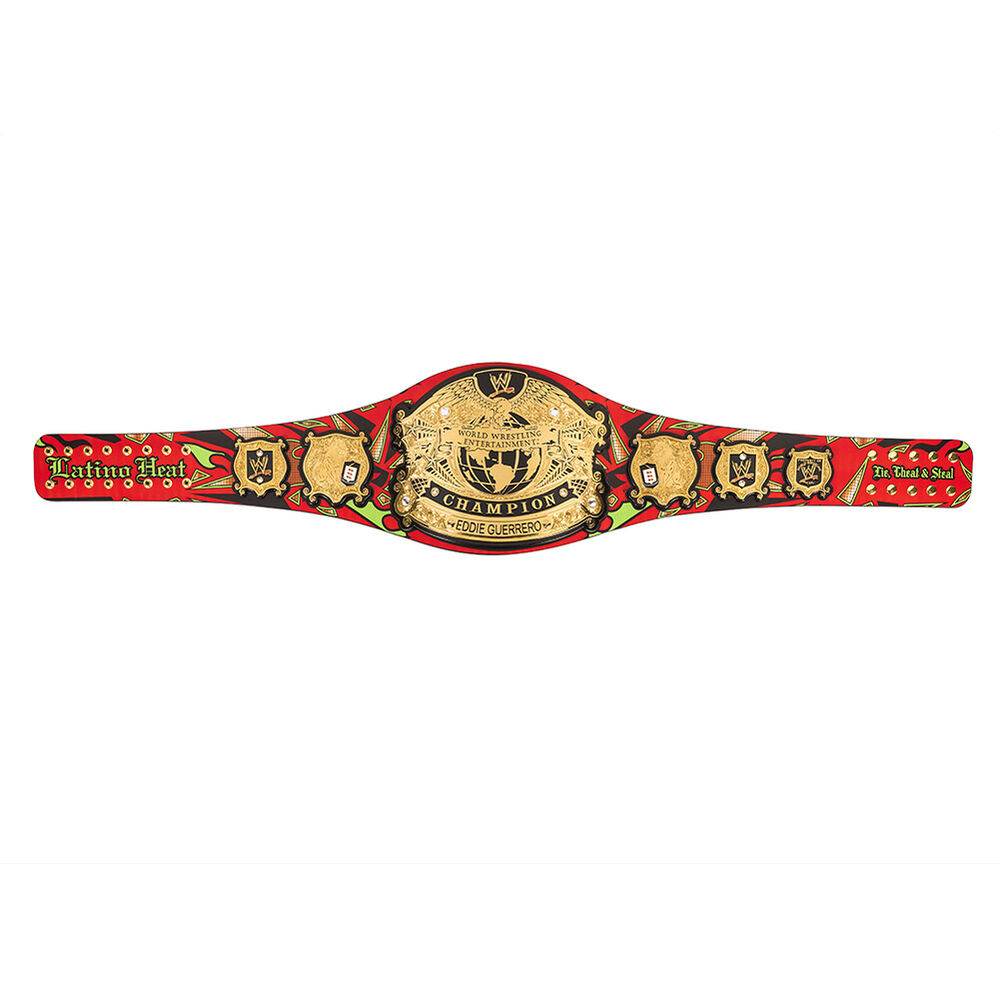 Eddie Guerrero Signature Series Title Belt Championship Belt WWF Belt