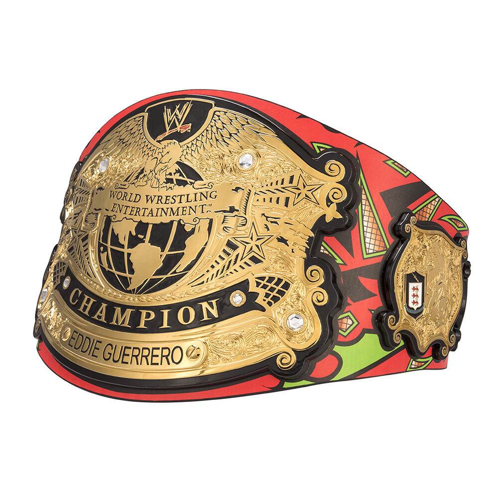 Eddie Guerrero Signature Series Title Belt Championship Belt WWF Belt