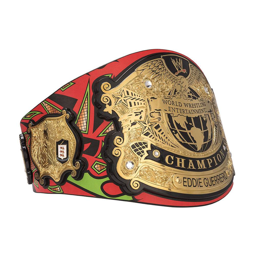 Eddie Guerrero Signature Series Title Belt Championship Belt WWF Belt