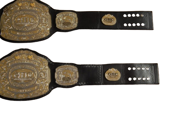 GHC Global Honored Crown Heavyweight Wrestling Champion Belt Keiji Mutoh Noah