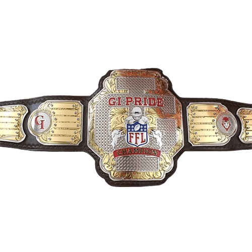 GI-Pride Fantasy Football Championship Belt Championship Belt WWF Belt
