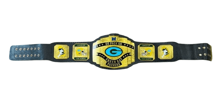Green Bay Packers NFL Championship Wrestling Belt Championship Belt WWF Belt