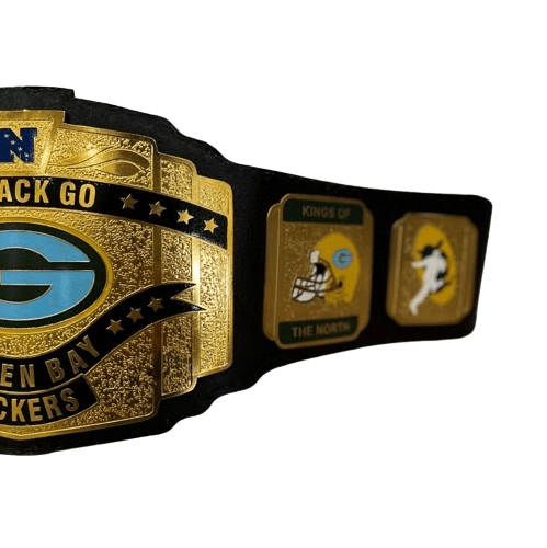 Green Bay Packers NFL Championship Wrestling Belt Championship Belt WWF Belt