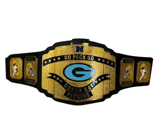 Green Bay Packers NFL Championship Wrestling Belt Championship Belt WWF Belt
