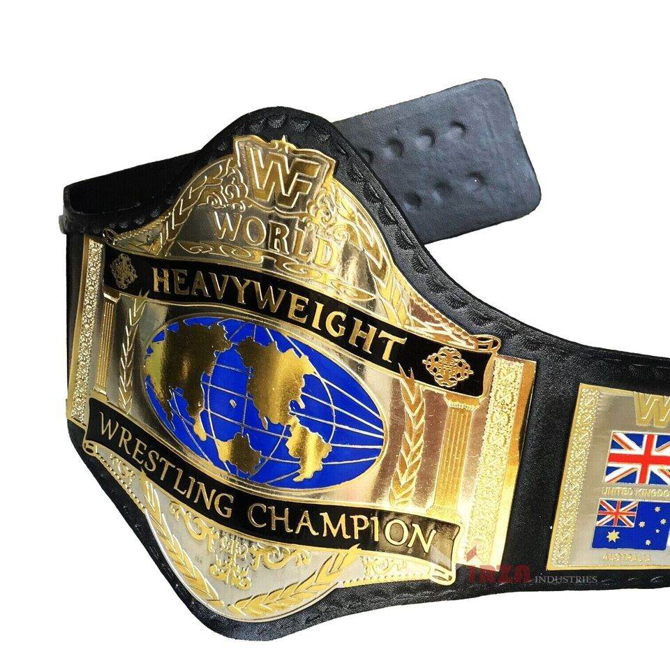 Hulk Hogan 86 Championship Title Belt Championship Belt WWF Belt