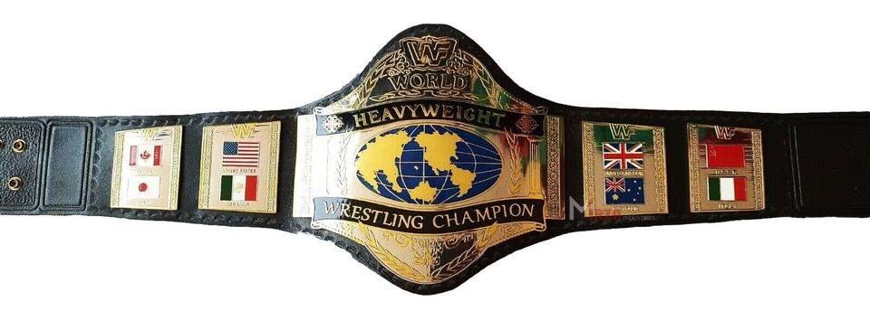 Hulk Hogan 86 Championship Title Belt Championship Belt WWF Belt