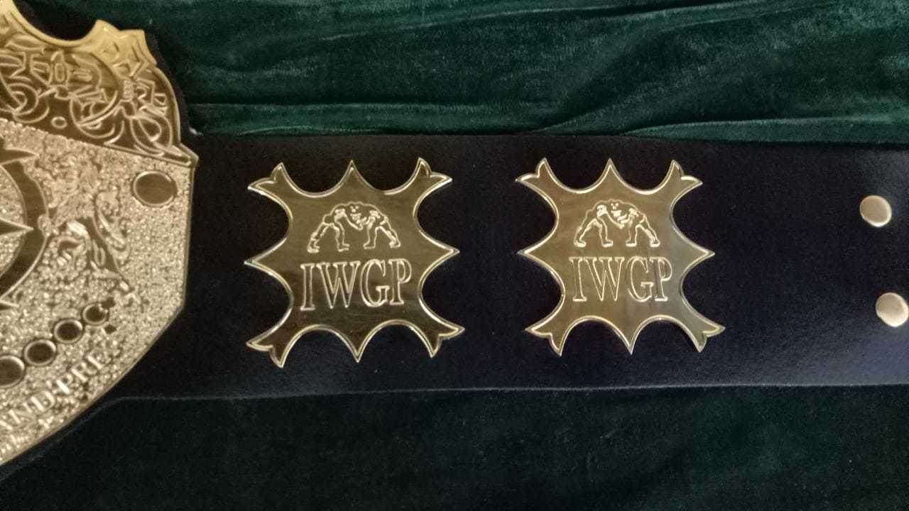 IWGP Heavyweight Wrestling Championship Leather Belt Championship Belt WWF Belt