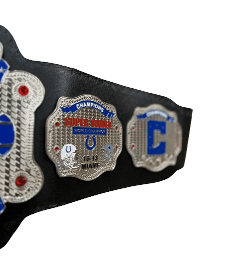 Indianapolis Colts NFL Championship Title Belt Championship Belt WWF Belt