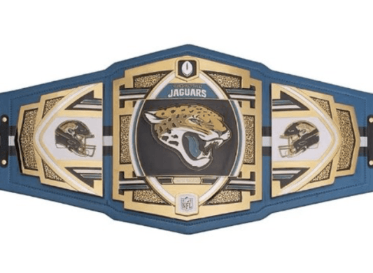 Jacksonville Jaguars WWE Legacy Title Belt Championship Belt WWF Belt