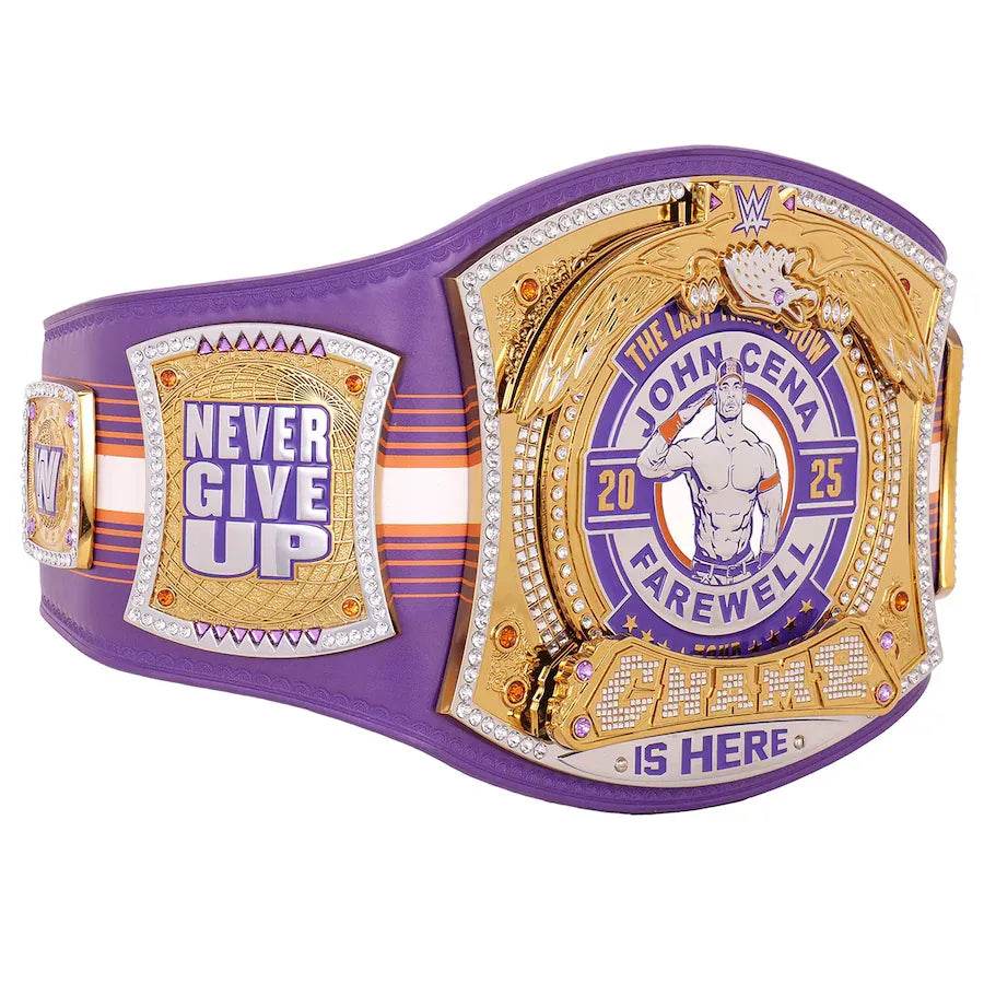 WWE John Cena Farewell Tour 2025 Phoenix Spinner Championship Belt Championship Belt WWF Belt