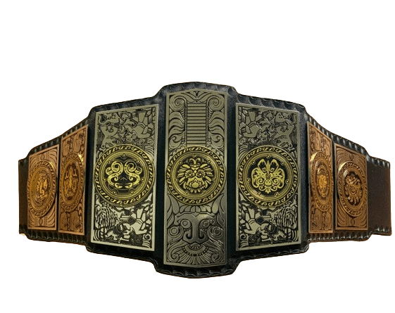 LUCHA Underground Gift of the God Championship Title Belt Championship Belt WWF Belt