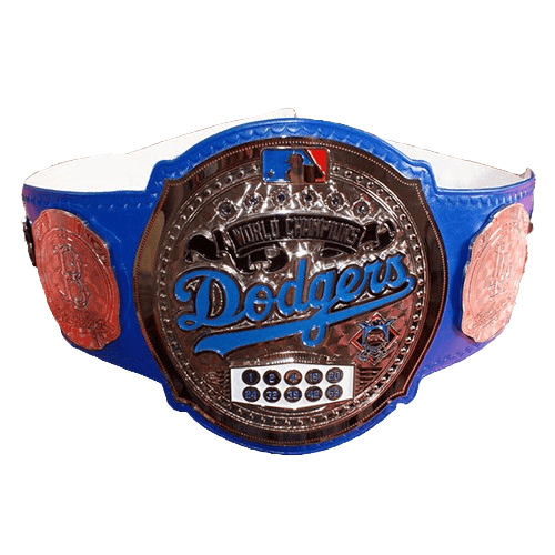 Los Angeles Dodgers World Championship Belt Championship Belt WWF Belt