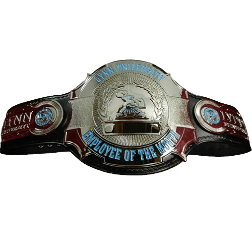 Lynn University Employee Of The Month Belt Championship Belt WWF Belt