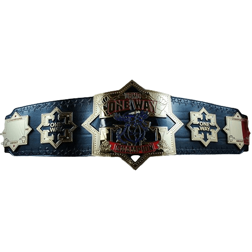 Marine’s ONE WAY Championship Title Belt Championship Belt WWF Belt