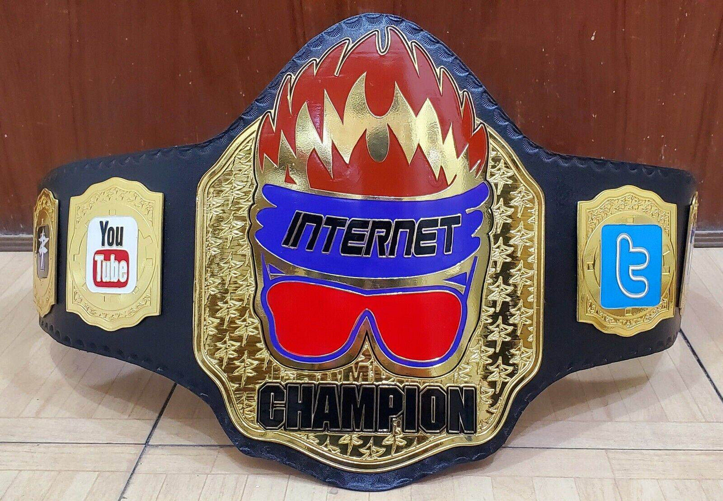 Matt Cardona Internet Champion Belt Championship Belt WWF Belt